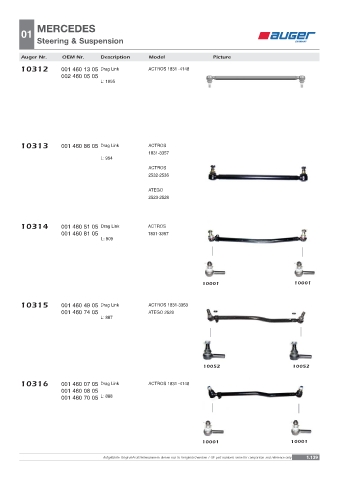 Spare parts OEM cross-references