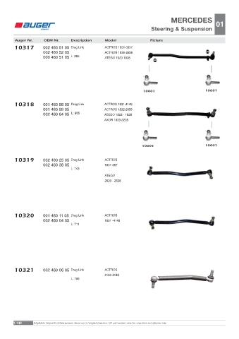 Spare parts OEM cross-references