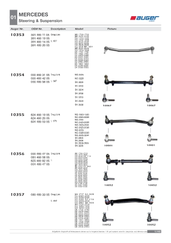 Spare parts OEM cross-references