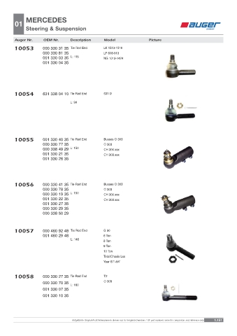 Spare parts OEM cross-references