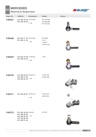 Spare parts OEM cross-references