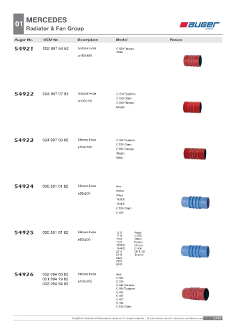 Spare parts OEM cross-references