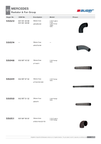 Spare parts OEM cross-references