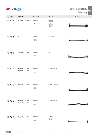 Spare parts OEM cross-references