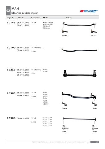 Spare parts OEM cross-references