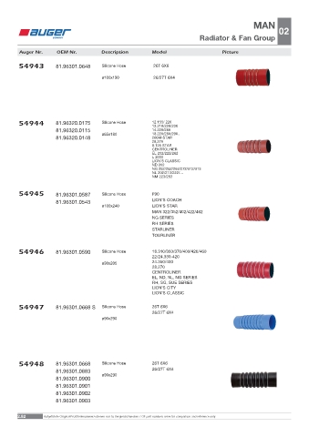 Spare parts OEM cross-references