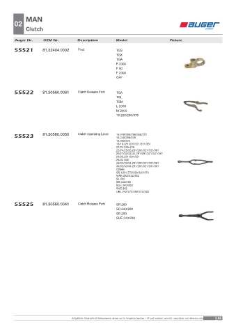 Spare parts OEM cross-references