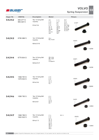 Spare parts OEM cross-references