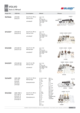 Spare parts OEM cross-references