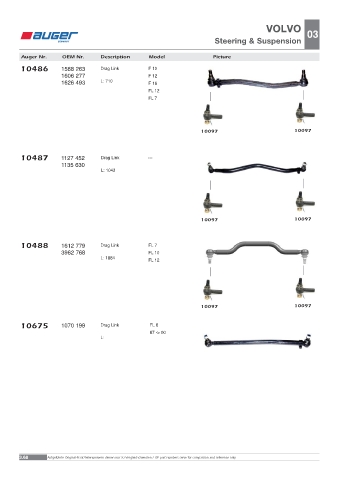 Spare parts OEM cross-references