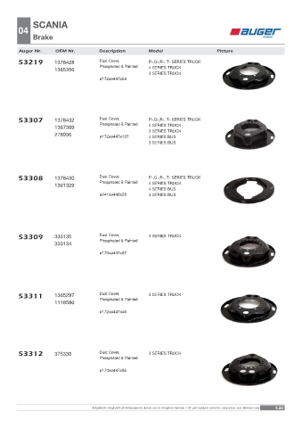 Spare parts OEM cross-references