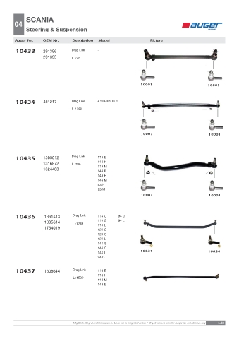 Spare parts OEM cross-references