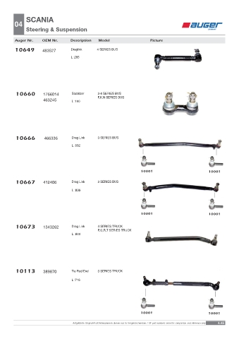 Spare parts OEM cross-references