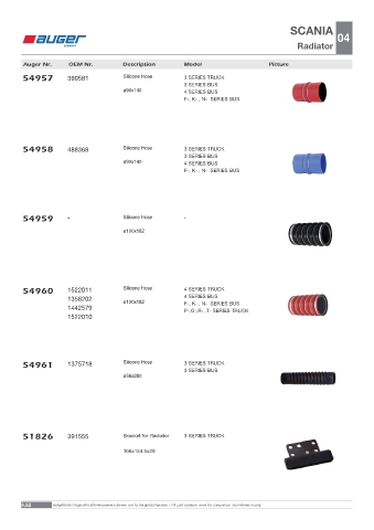 Spare parts OEM cross-references