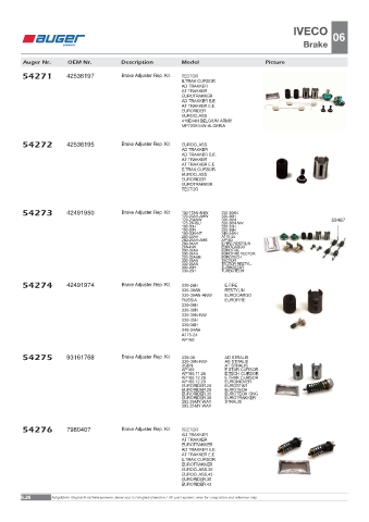 Spare parts OEM cross-references