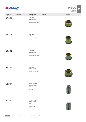 Spare parts OEM cross-references