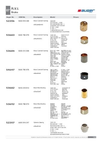 Spare parts OEM cross-references