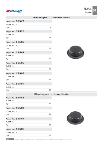 Spare parts OEM cross-references