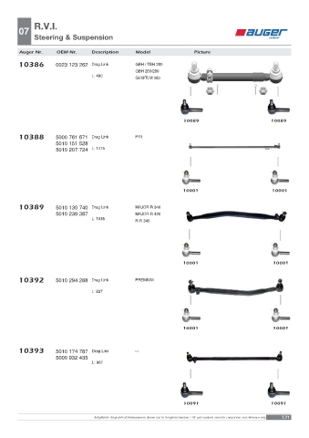 Spare parts OEM cross-references