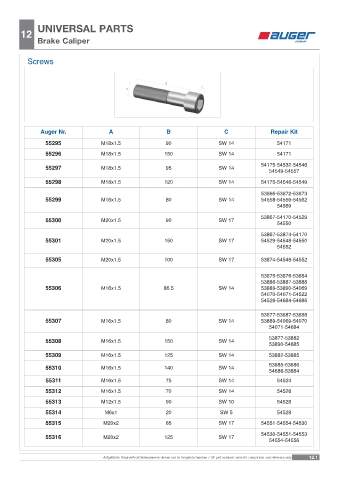 Spare parts OEM cross-references