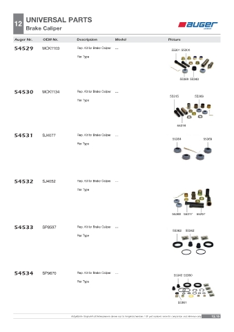 Spare parts OEM cross-references