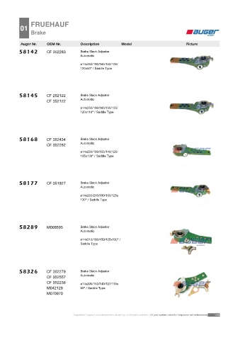 Spare parts cross-references for trucks and trailers