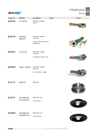 Spare parts cross-references for trucks and trailers