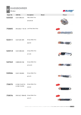 Spare parts cross-references for trucks and trailers