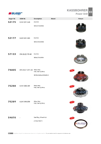 Spare parts cross-references for trucks and trailers