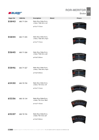 Spare parts cross-references for trucks and trailers