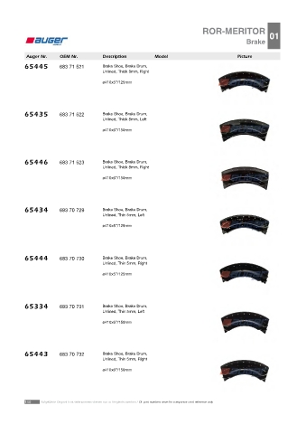 Spare parts cross-references for trucks and trailers