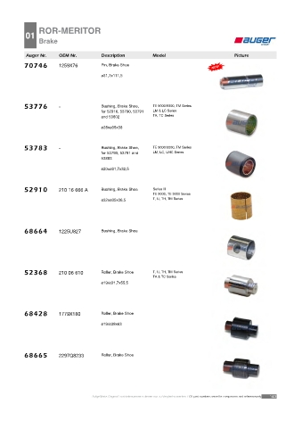 Spare parts cross-references for trucks and trailers