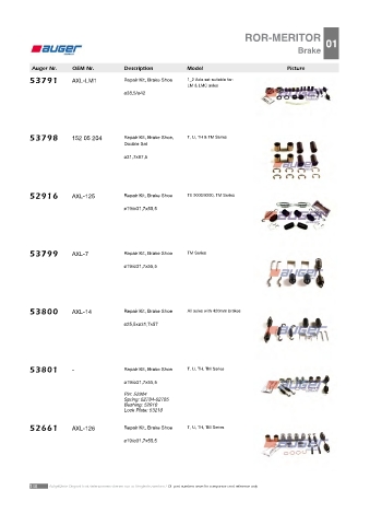 Spare parts cross-references for trucks and trailers