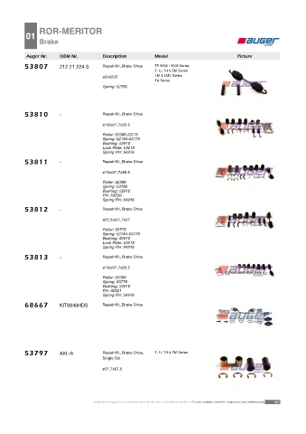 Spare parts cross-references for trucks and trailers