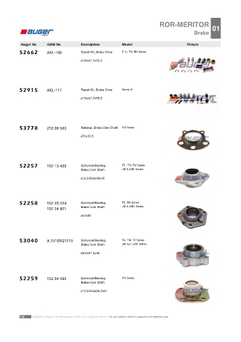 Spare parts cross-references for trucks and trailers