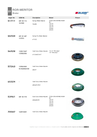 Spare parts cross-references for trucks and trailers