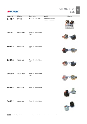 Spare parts cross-references for trucks and trailers