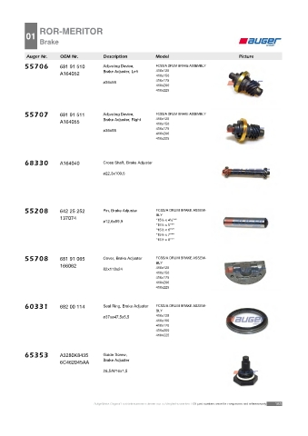 Spare parts cross-references for trucks and trailers