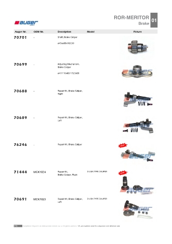 Spare parts cross-references for trucks and trailers