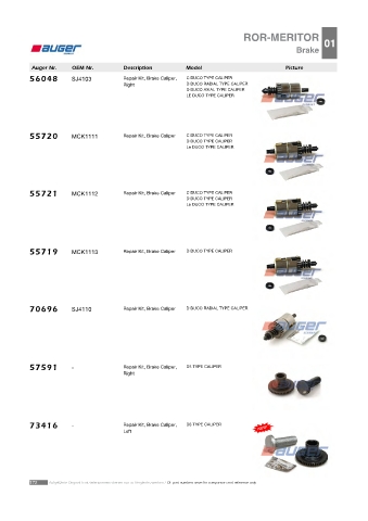 Spare parts cross-references for trucks and trailers