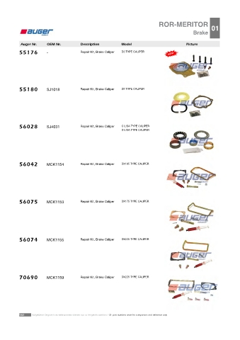 Spare parts cross-references for trucks and trailers