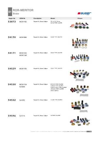 Spare parts cross-references for trucks and trailers