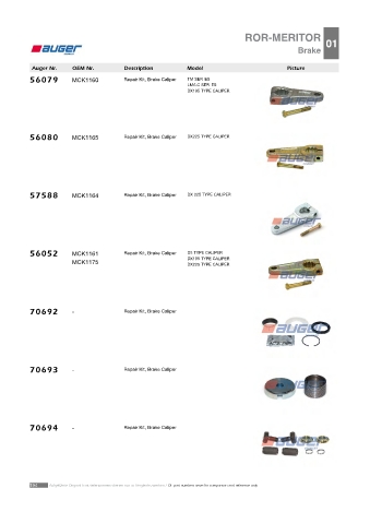 Spare parts cross-references for trucks and trailers