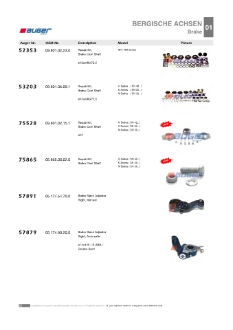 Spare parts cross-references for trucks and trailers