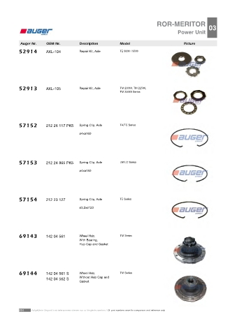 Spare parts cross-references for trucks and trailers