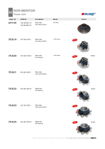 Spare parts cross-references for trucks and trailers