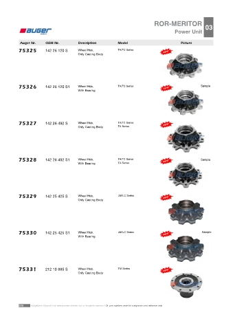 Spare parts cross-references for trucks and trailers