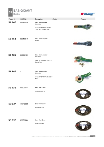 Spare parts cross-references for trucks and trailers