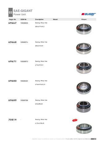 Spare parts cross-references for trucks and trailers