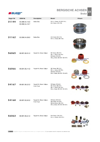 Spare parts cross-references for trucks and trailers